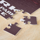 1938年ヴィンテージ セコイア国立公園 ポスター ジグソーパズル (側面)