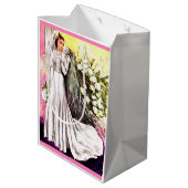 1938年結婚ガウンプリント ミディアムペーパーバッグ (裏面アングル)