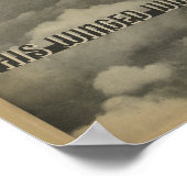 1938年航空雑誌航空機芸術プリント ポスター (角)