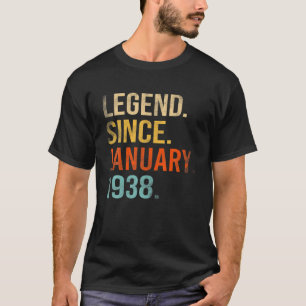 1938年1月84日誕生日84年 Tシャツ