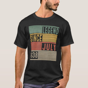1938年7月以来85歳10代のの少年の伝説85th B Tシャツ
