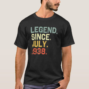 1938年7月以素晴らし降84歳 Tシャツ