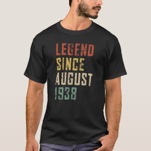 1938年84Bi以威厳がある降84歳の伝説 Tシャツ