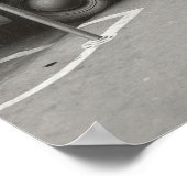 1938年、オマハの自動車。ヴィンテージ写真 ポスター (角)