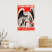 1938 Poster Poland Unite all Poles in one country ポスター (キッチン)