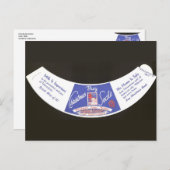 1939クリスマスシールミルクボトルカラー ポストカード (正面/裏面)