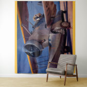 1939グランマンF-2航空機 タペストリー (インサイチュ)