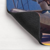 1939グランマンF-2航空機 マウスパッド (コーナー)