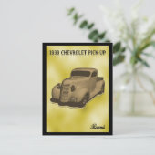 1939シボレーのピックアップ ポストカード (スタンド正面)