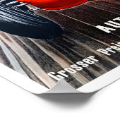 1939チューリッヒグランプリヴィンテージレース ポスター (角)