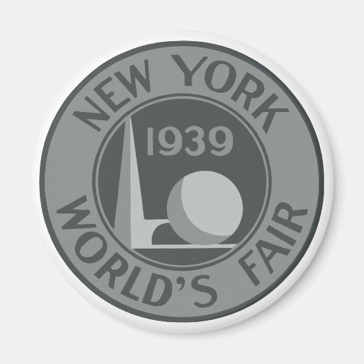1939ニューヨークワールドフェア マグネット (正面)