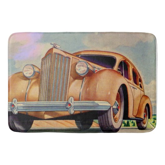 1939パッカーすごいド8 バスマット (正面)