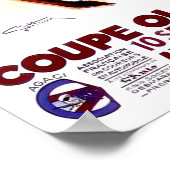 1939パリ12時間ヴィンテージレース ポスター (角)