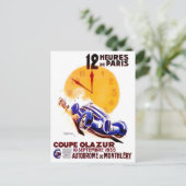 1939パリ12時間ヴィンテージレース ポストカード (スタンド正面)