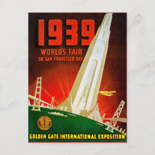 1939ワールドフェアサンフランシスコ ポストカード