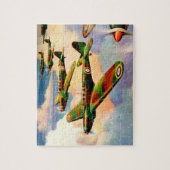 1939人のイギリスFaireyの後輩の中型爆撃機 ジグソーパズル (縦)