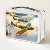 1939人のイギリスFaireyの後輩の中型爆撃機 メタルランチボックス (裏面)