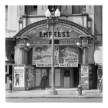 1939年のエンプレス映画館。ヴィンテージ写真