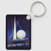 1939年のニューヨーク世界博覧会 ヴィンテージ トラベル キーホルダー (裏面)