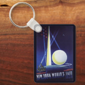 1939年のニューヨーク世界博覧会 ヴィンテージ トラベル キーホルダー (正面)