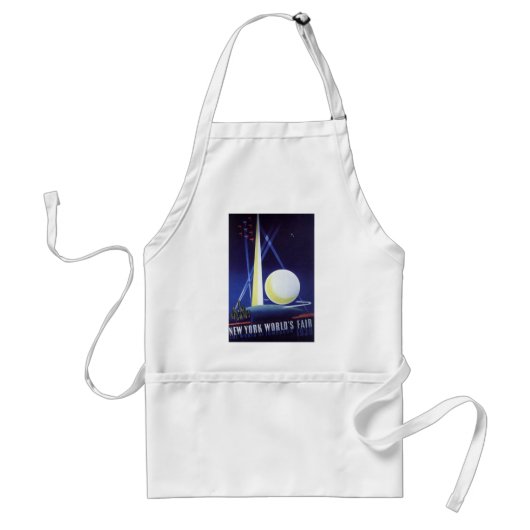 1939年のニューヨーク・シティ・ワールド・フェア、ヴィンテージ・トラベル スタンダードエプロン (正面)
