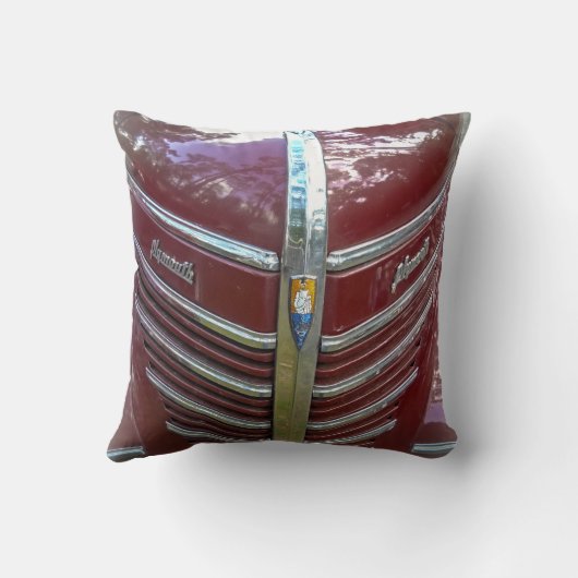 1939年のプリマスの枕 クッション (裏面)