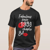 1939年のchap以来、84歳で素晴らしい誕生日 tシャツ (正面)