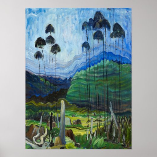 1939年エミリー・カーによる空の木 ポスター (正面)