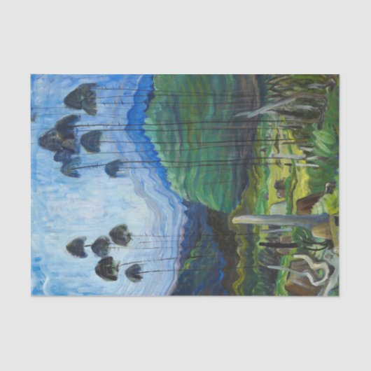 1939年エミリー・カーによる空の木 薄葉紙 (正面)