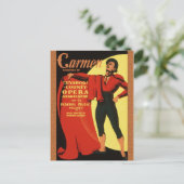 1939年オペラ：カルメン葉書 ポストカード (スタンド正面)