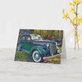 1939年デソト カード (黄色い花)