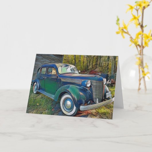 1939年デソト カード (黄色い花)