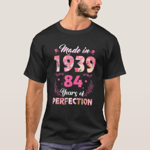1939年フローラ84歳84誕生日Wom製 Tシャツ
