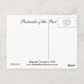 1939年旧葉書、ベオグラード、寺東 ポストカード (裏面)