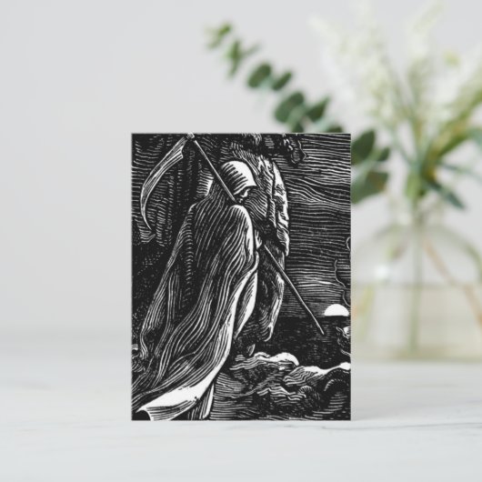 1939年頃のサンタミュエルテ(メキシコ人の死神) シーズンポストカード (スタンド正面)