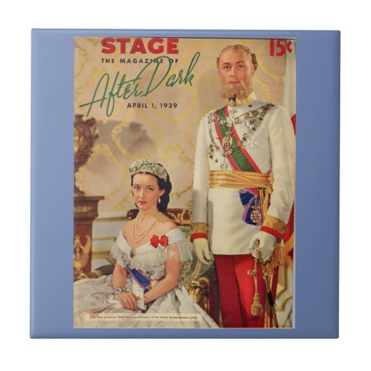 1939年4月ステージ誌カバー タイル (正面)