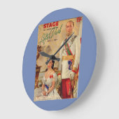 1939年4月ステージ雑誌 ラージ壁時計 (傾斜)