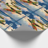 1939英国ファイリージュニア中爆撃機プリント ラッピングペーパー (角)