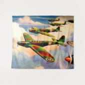 1939英国ファイリージュニア中爆撃機 タペストリー (正面(横))