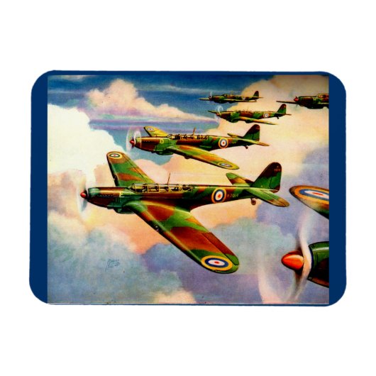1939英国ファイリージュニア中爆撃機 マグネット (横)