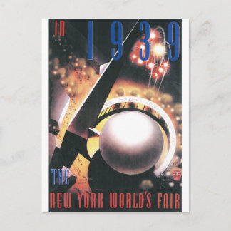 1939 ニューヨーク世界博覧会 ポストカード