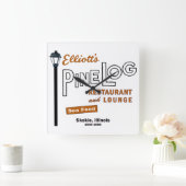 〒1939-8811年11月21日(金)1939-88年11月21日(金)1939年11月21日(金 スクエア壁時計 (ホーム)