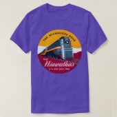 1939 Hiawatha Passenger Train Fleet Tシャツ (デザイン正面)