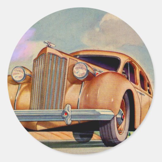 1939 Packard すごい 8 ラウンドシール (正面)