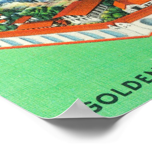 1939 Worlds Fair Cake by Bill Baker in Ojai ポスター (角)