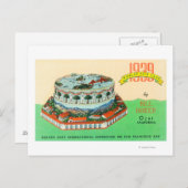 1939 Worlds Fair Cake by Bill Baker in Ojai ポストカード (正面/裏面)