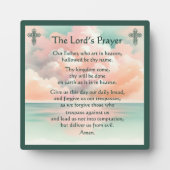 193.プラークの主の祈りの言葉 フォトプラーク (正面)