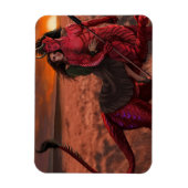 193.司書と獣の磁石 マグネット (縦)