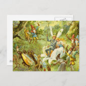 193.妖精の王子とサンベリーナ ポストカード (正面/裏面)