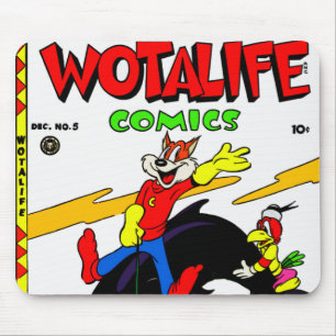 1940のウォタライフ漫画マウスパッド マウスパッド